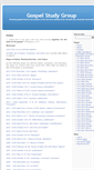 Mobile Screenshot of gospelstudygroup.org